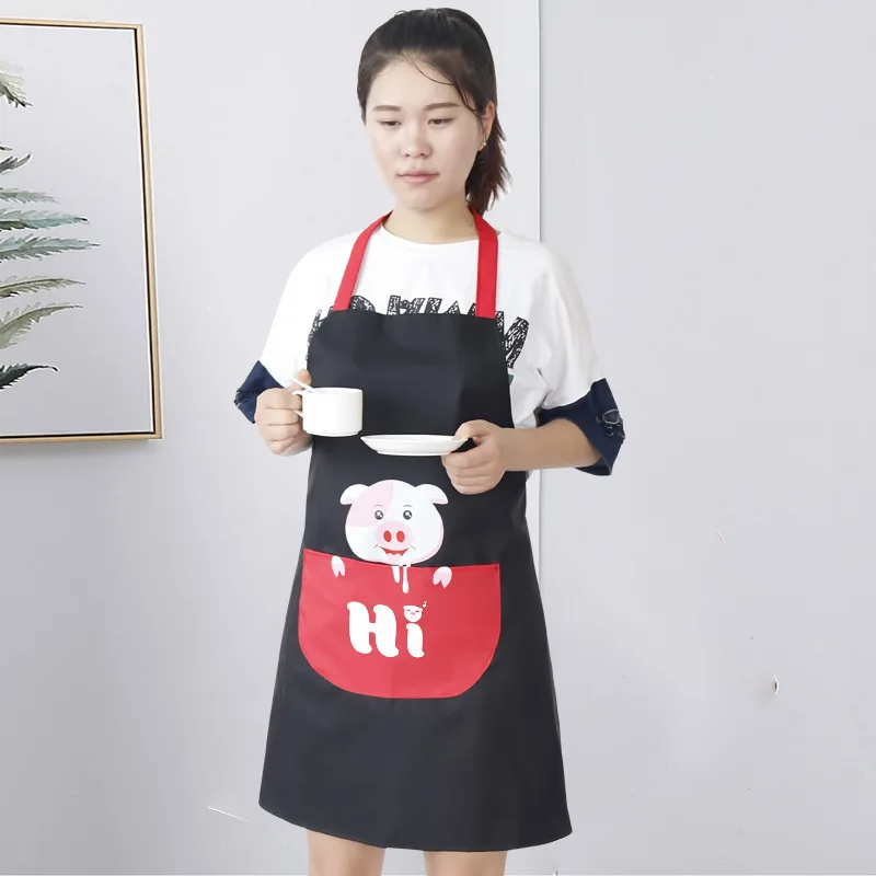 Cute Pig Waterproof Apron Kitchen Anti-fouling and Oil-proof Adult Protective Gowns Sleeveless Overalls
Cute Pig Waterproof Apron Kitchen Anti-fouling and Oil-proof Adult Protective Gowns Sleeveless Overalls
