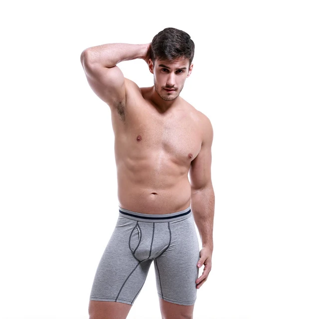 Nowe komfortowe majtki 95 bawełna wydłużona bielizna męska czysta bawełna długość anti-wear ćwiczenia bokserki męskie tanie i dobre opinie ylovecheng N-13 Stałe Octan COTTON Nowe komfortowe majtki 95 bawełna wydłużona bielizna męska czysta bawełna długość anti-wear ćwiczenia bokserki męskie tanie i dobre opinie ylovecheng N-13 Stałe Octan COTTON