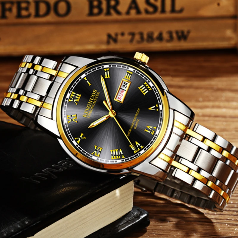 Relogio Masculino Top Luxury Brand Men Watches Chronograph Men Sports Watches Waterproof Stainless Steel Men Quartz Watch Clock
Relogio Masculino Top Luxury Brand Men Watches Chronograph Men Sports Watches Waterproof Stainless Steel Men Quartz Watch Clock