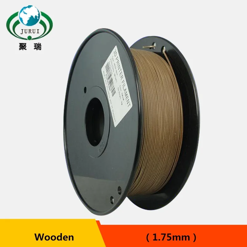 Wood printing filament dark color 1.75mm wood PLA material best-sellings in 2017
Wood printing filament dark color 1.75mm wood PLA material best-sellings in 2017