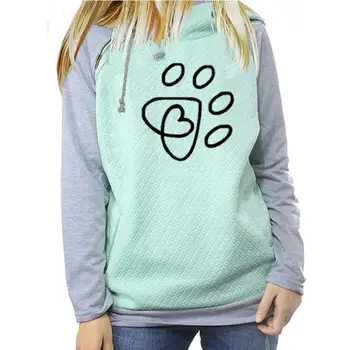 2018 New Fashion Paw Print Sweatshirt Femmes Hoodies Women Sweatshirts Thick Pockets Printing and For Cropped
2018 New Fashion Paw Print Sweatshirt Femmes Hoodies Women Sweatshirts Thick Pockets Printing and For Cropped