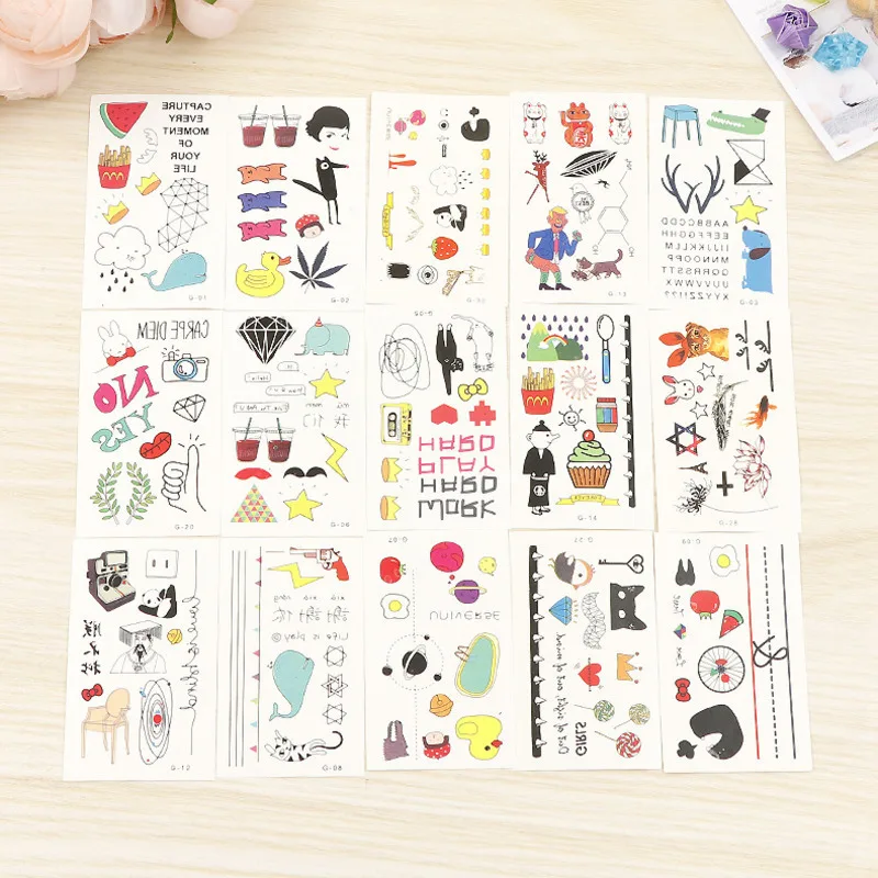 30Pcs Cartoon Children Waterproof Tattoo Sticker Colorful Kawaii Cat Animal Baby Tattoo Sticker Classic Child Toy Christmas Gift
30Pcs Cartoon Children Waterproof Tattoo Sticker Colorful Kawaii Cat Animal Baby Tattoo Sticker Classic Child Toy Christmas Gift