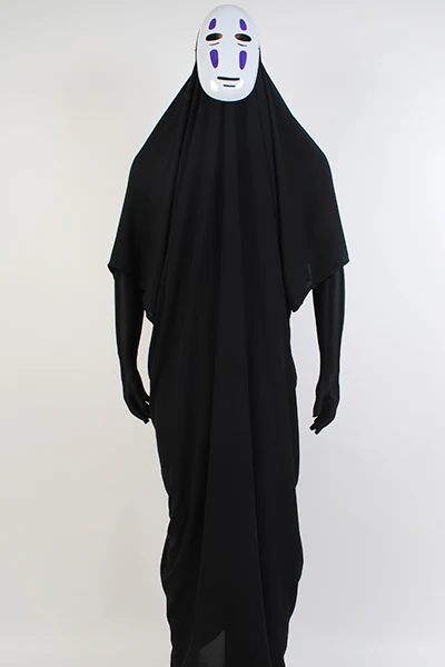 Miyazaki Hayao Spirited Away Kaonashi No Face Faceless Figure Cosplay Cloak Full Set Cloak Gloves Mask Halloween Costume sets
Miyazaki Hayao Spirited Away Kaonashi No Face Faceless Figure Cosplay Cloak Full Set Cloak Gloves Mask Halloween Costume sets