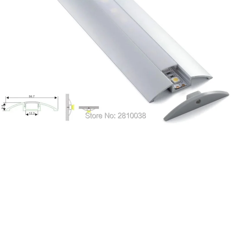 20 x 1M Sets/Lot Flat aluminum profile for led light bar and arch shape led housing profile for cabinet closet lights
20 x 1M Sets/Lot Flat aluminum profile for led light bar and arch shape led housing profile for cabinet closet lights