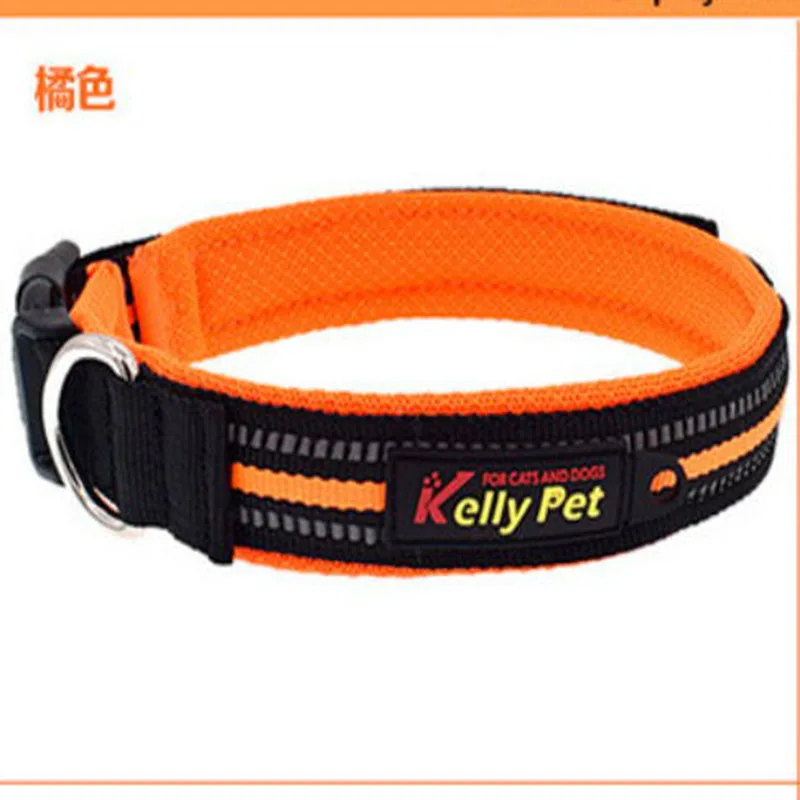 Pet CollarReflective Dog Collar Nylon Night Safe Collars with foam Padded Metal Adjustable Buckle pet neck For Small Medium Larg
Pet CollarReflective Dog Collar Nylon Night Safe Collars with foam Padded Metal Adjustable Buckle pet neck For Small Medium Larg