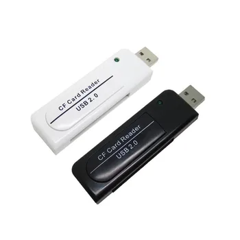 

Reliable Quality High Speed USB2.0 CF Card reader Compact Flash card reader Support Windows 98/98SE/ME/2000/XP /2003 , Linux 2.4