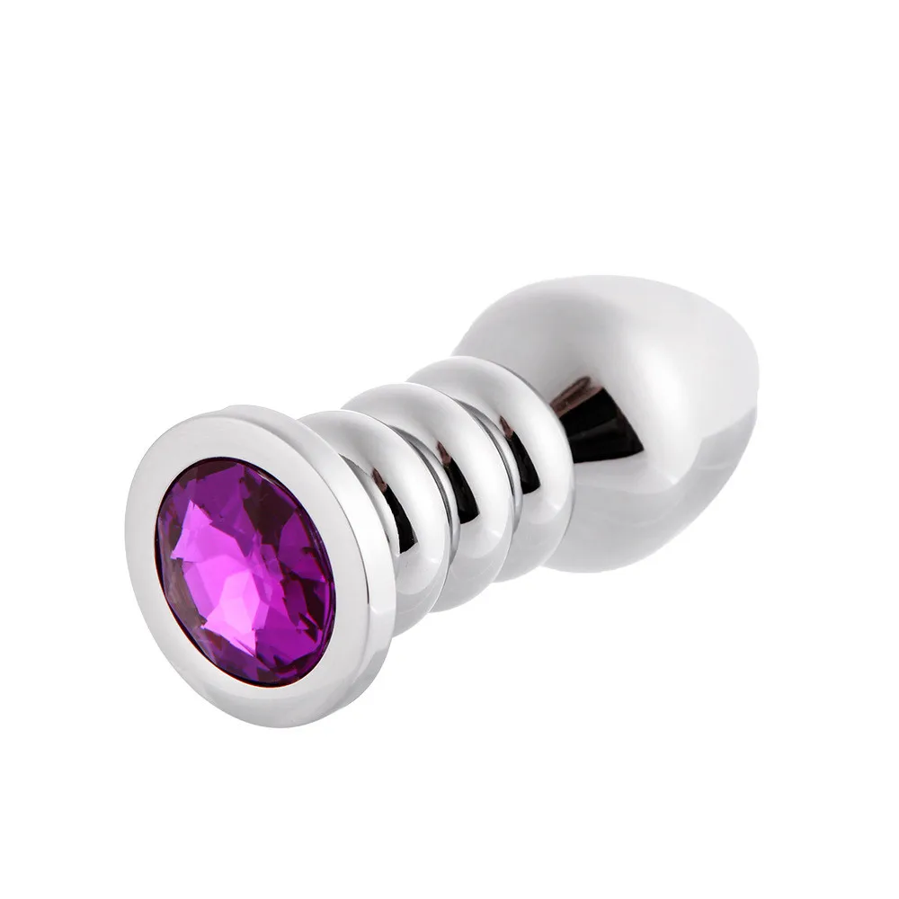 Big Anal Sex Toys For Couples Beads Stainless Steel Metal Butt Plug