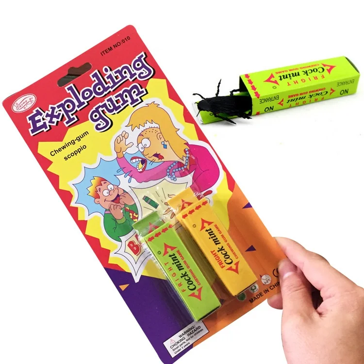 Tricky Toys April Fools Day Toys Halloween Wholesale Props Small Strong Gum Gum Chewing Gum Scary Toys
Tricky Toys April Fools Day Toys Halloween Wholesale Props Small Strong Gum Gum Chewing Gum Scary Toys
