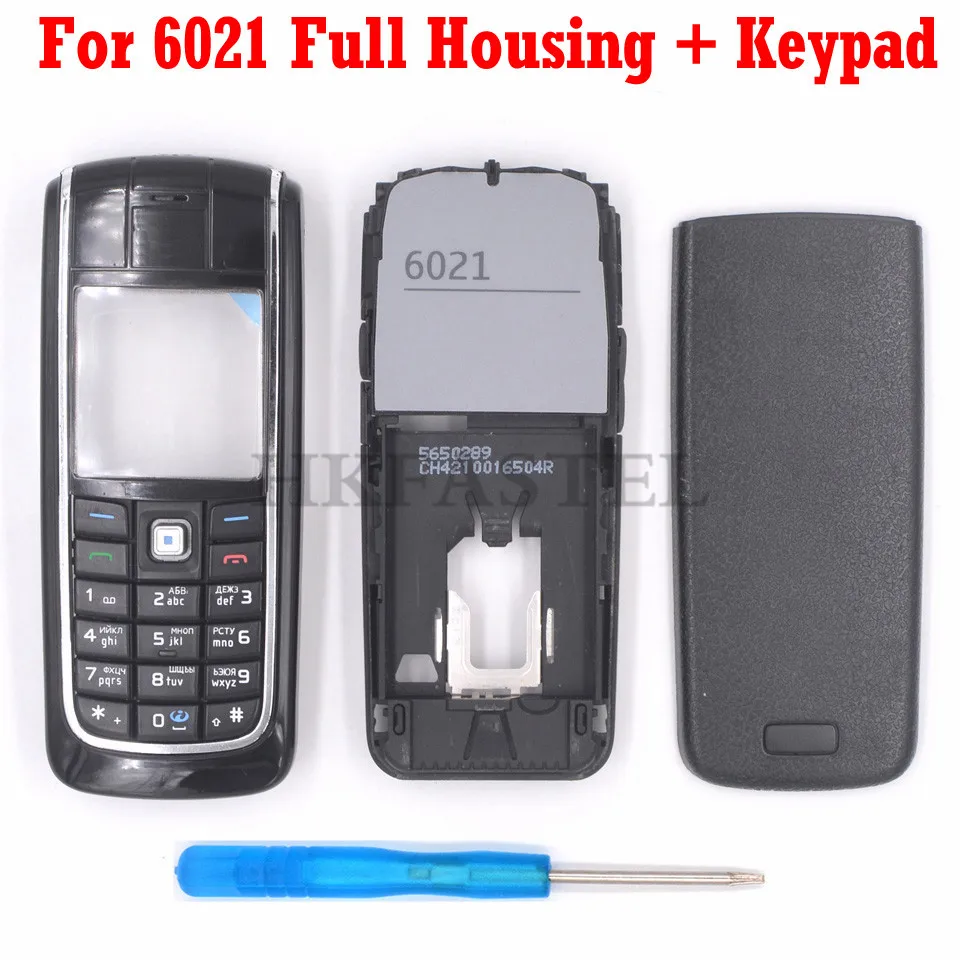 For Nokia 6021 Full Housing Front LCD Display Middle Frame Back battery Case Chinese / Russian keyboard / Hebrew Keypad + Tool
For Nokia 6021 Full Housing Front LCD Display Middle Frame Back battery Case Chinese / Russian keyboard / Hebrew Keypad + Tool