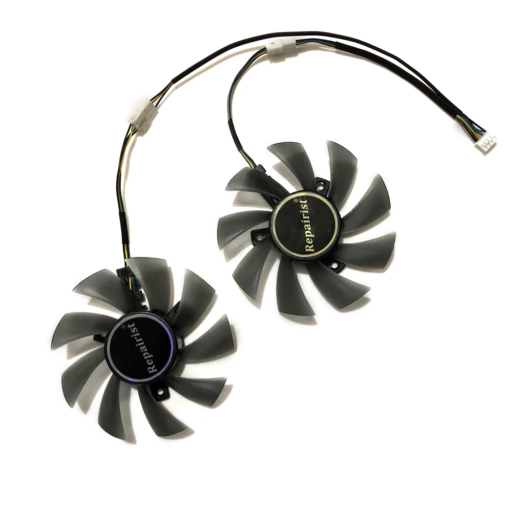 Альтернативный охлаждающий вентилятор T129215SU HIS RX570 XFX GPU VGA для видеокарт RX 570 на