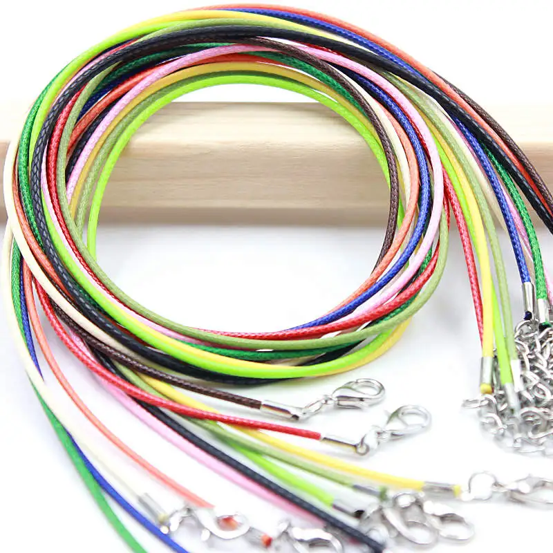10pcs/lot 1.5mm Color optional Wax Line Necklace Pendant Charms Cord Beads String Lobster Clasp Strap Rope
10pcs/lot 1.5mm Color optional Wax Line Necklace Pendant Charms Cord Beads String Lobster Clasp Strap Rope