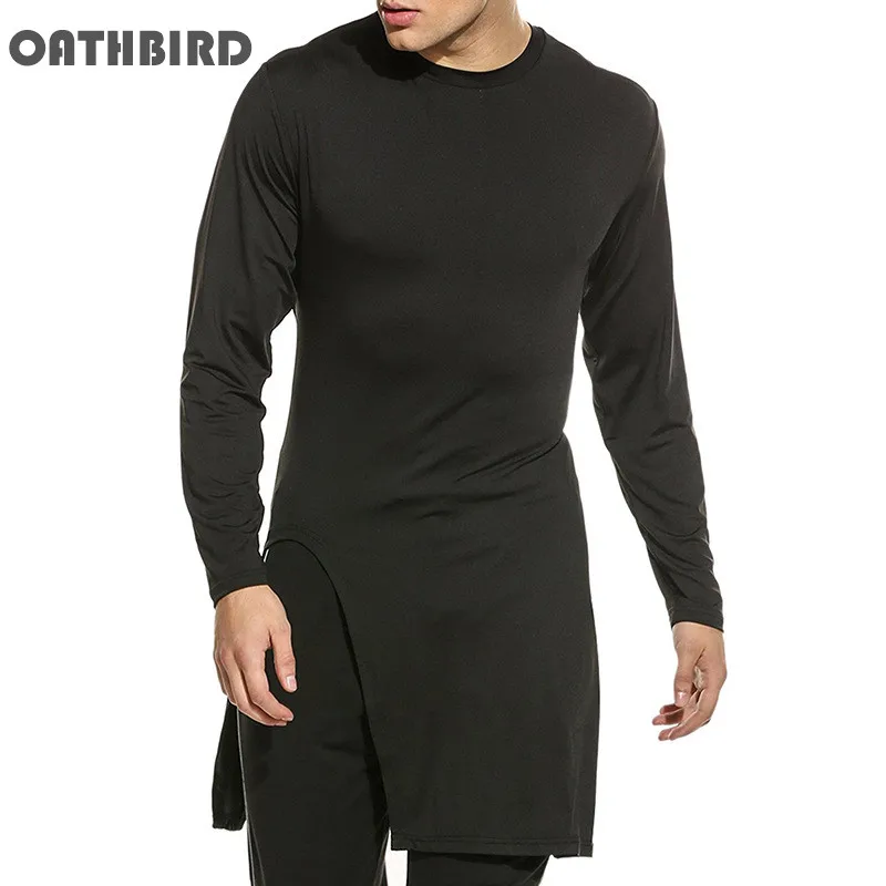 OATHBIRD Man Hi-Street t shirt long sleeve side slices hip hop tshirt extended streetwear T-Shirts oversize longline black tees
OATHBIRD Man Hi-Street t shirt long sleeve side slices hip hop tshirt extended streetwear T-Shirts oversize longline black tees