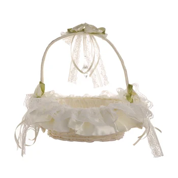 2019 Creative Beige Wedding Flower Basket Ceremony Festive Party Love Case Satin Flower Girl Basket DIY For Wedding Party Decor
2019 Creative Beige Wedding Flower Basket Ceremony Festive Party Love Case Satin Flower Girl Basket DIY For Wedding Party Decor