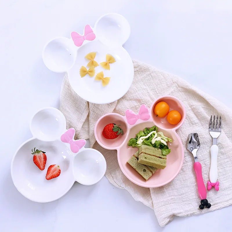 Cute Mickey Mouse Ceramics Plate Dishes Spoon Cartoon Baby Kids Fruit Bowl Tableware Baby Lunch Food Container Dinnerware Set
Cute Mickey Mouse Ceramics Plate Dishes Spoon Cartoon Baby Kids Fruit Bowl Tableware Baby Lunch Food Container Dinnerware Set