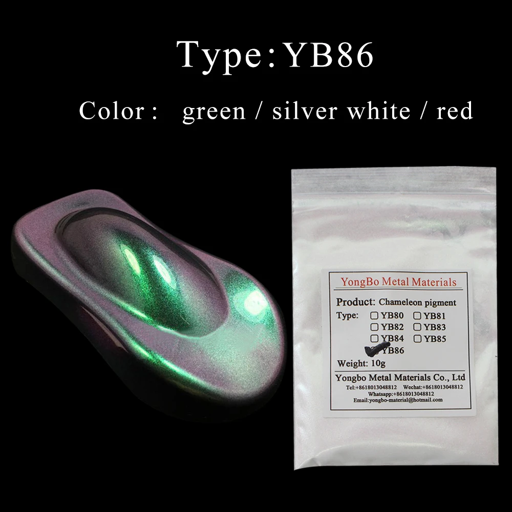 Chameleon pigment,Type YB86,DIY nail,Automotive, paint, cosmetics, leather, ink, plastic, ceramics,10g per bag,free shipping
Chameleon pigment,Type YB86,DIY nail,Automotive, paint, cosmetics, leather, ink, plastic, ceramics,10g per bag,free shipping