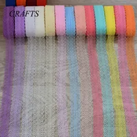 New! sell 5-10 yards lace ribbon, gems pattern width 28mm, DIY jewelry, clothing, wedding decorations image