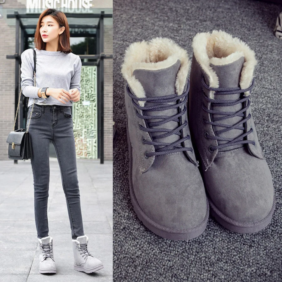 Autumn and Winter New Snow Boots Female Keep Warm Short Tube Flat Cotton Shoes Student Women's Shoes Women's Boots Cotton Boots
Autumn and Winter New Snow Boots Female Keep Warm Short Tube Flat Cotton Shoes Student Women's Shoes Women's Boots Cotton Boots