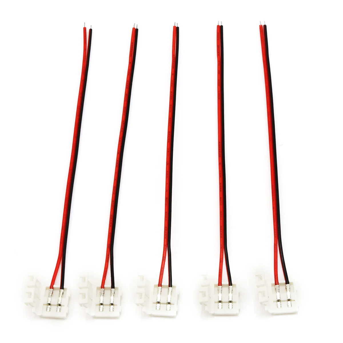 5/10/50-pack 10mm 2pin Solderless 2-Wire Connector Clip for 3528 LED Strip Light Power
5/10/50-pack 10mm 2pin Solderless 2-Wire Connector Clip for 3528 LED Strip Light Power