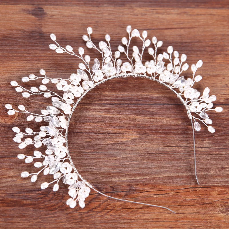 2018 New Trendy Handwork Bridal Tiara Crown Wedding Hair Accessories Soft Flower Pearl Hair Jewelry Crystal Headband Female Gift
2018 New Trendy Handwork Bridal Tiara Crown Wedding Hair Accessories Soft Flower Pearl Hair Jewelry Crystal Headband Female Gift
