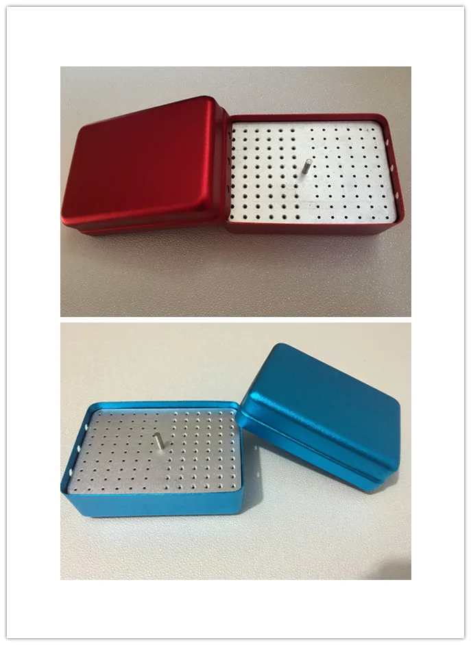 2pcs/set 120 Holes Dental FG Burs Holder Block Sterilizer Case Disinfection Box
2pcs/set 120 Holes Dental FG Burs Holder Block Sterilizer Case Disinfection Box