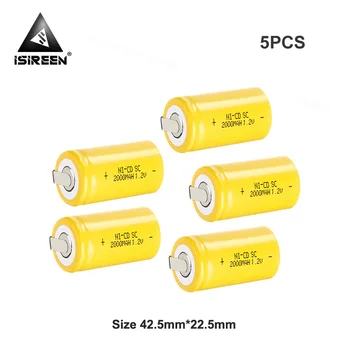 1.2V 2000mAh SC Ni-CD Rechargeable Battery Cells DIY Battery Packs Subc Ni CD Accumulator Electric Power Tools Remote Control
1.2V 2000mAh SC Ni-CD Rechargeable Battery Cells DIY Battery Packs Subc Ni CD Accumulator Electric Power Tools Remote Control
