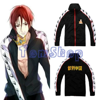 

Free! - Iwatobi Swim Club Rin Matsuoka Deluxe Edition Uniform Jacket Coat Suit Cosplay Costume with Samezuka Academy Logo