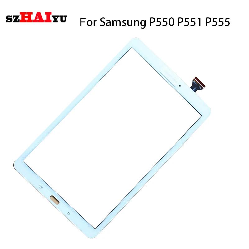 SZHAIYU 9.7inch Top Front Digitizer Glass Panel for Samsung Galaxy Tab A 9.7 P550 P551 P555 Touch Screen + Sticker Free Tool
SZHAIYU 9.7inch Top Front Digitizer Glass Panel for Samsung Galaxy Tab A 9.7 P550 P551 P555 Touch Screen + Sticker Free Tool