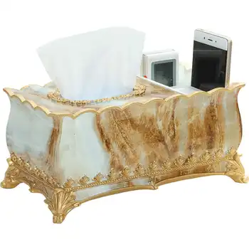 NEWYEARNEW Europe Resin Tissue Box Home Decoration Storage Tissue Holder Box Makeup Tools Storage Wedding Gifts
NEWYEARNEW Europe Resin Tissue Box Home Decoration Storage Tissue Holder Box Makeup Tools Storage Wedding Gifts