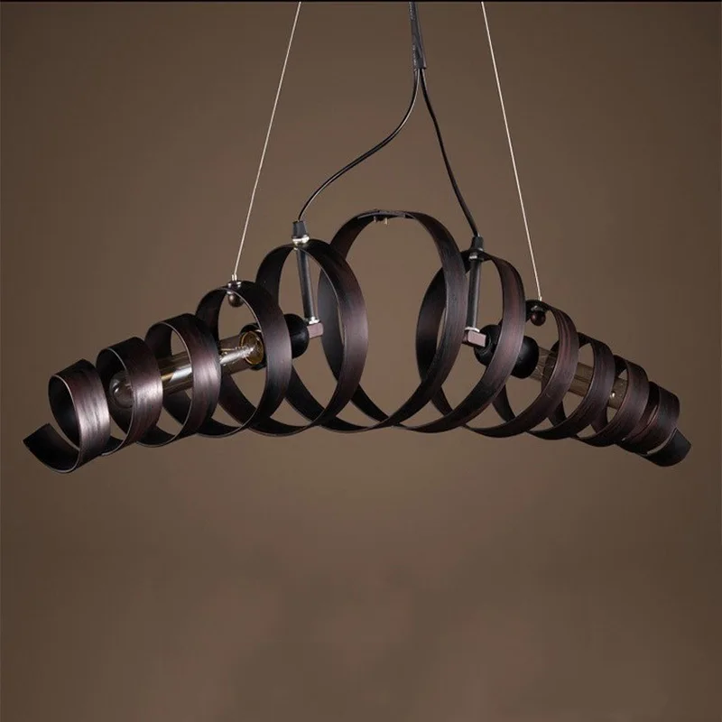 Loft Retro Pendant Lights Industrial Helix Hanging Lights Cafe Restaurant Suspension Luminaire Lighting Free Shipping
Loft Retro Pendant Lights Industrial Helix Hanging Lights Cafe Restaurant Suspension Luminaire Lighting Free Shipping