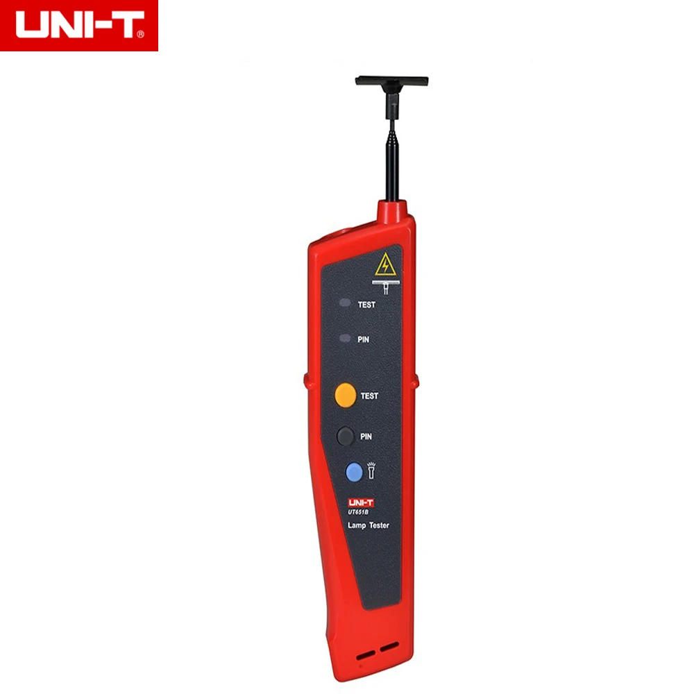 UNI-T UT651B Handheld Lamp Tester Detector Led Fluorescent Light Bulbs Flashlight Luxmeter with Extended Antenna
UNI-T UT651B Handheld Lamp Tester Detector Led Fluorescent Light Bulbs Flashlight Luxmeter with Extended Antenna