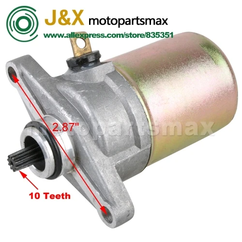 GY6 50 60 80 Electric Starter Motor for 50cc Moped Scooters 139qmb 139qma MOPED ATV Chinese SUNL ROKETA TANK
GY6 50 60 80 Electric Starter Motor for 50cc Moped Scooters 139qmb 139qma MOPED ATV Chinese SUNL ROKETA TANK