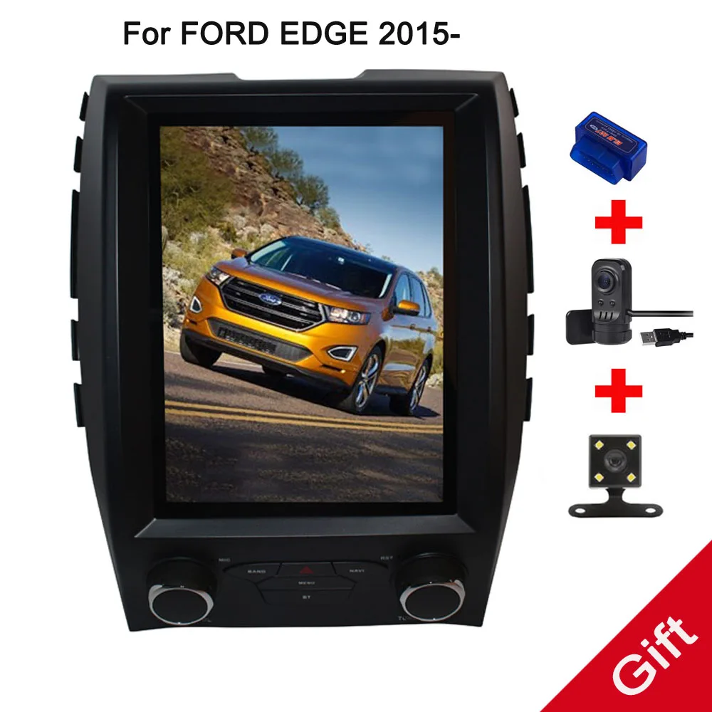 10.4" Tesla Android Fit FORD EDGE 2015 2016 2017 2018 Car DVD Player Navigation GPS Radio | Автомобили и мотоциклы
