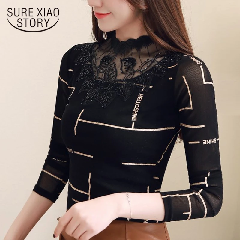 womens tops and blouses sexy hollow lace striped blouse women shirts feminina clothes long sleeve 3XL 4XL plus size tops 1400 45
womens tops and blouses sexy hollow lace striped blouse women shirts feminina clothes long sleeve 3XL 4XL plus size tops 1400 45