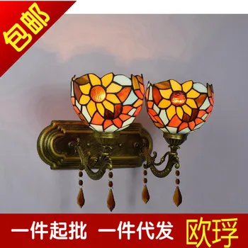 Tiffany sunflower vintage Stained Glass Iron Mermaid wall lamp indoor bedside lamps wall lights for home AC 110V/220V E27
Tiffany sunflower vintage Stained Glass Iron Mermaid wall lamp indoor bedside lamps wall lights for home AC 110V/220V E27