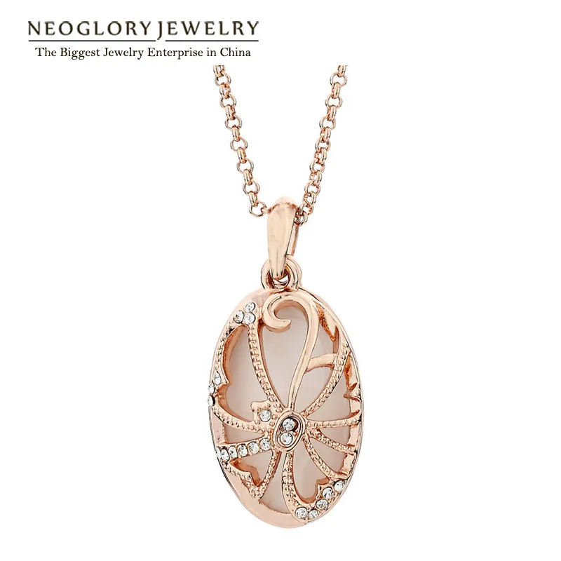 Neoglory Glass Charm Romantic Necklaces & Pendants For Women Rose Gold Color Jewelry 2018 Birthday Gift New Brand Arrival
Neoglory Glass Charm Romantic Necklaces & Pendants For Women Rose Gold Color Jewelry 2018 Birthday Gift New Brand Arrival