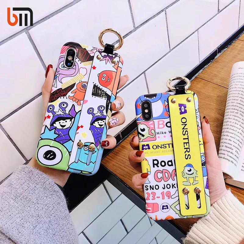 Blackmix Cartoon Style Wristband Phone Case for Huawei P10 Plus P20 Lite Mate 20 10 Pro Honor 9 TPU Cover Handbag Case
Blackmix Cartoon Style Wristband Phone Case for Huawei P10 Plus P20 Lite Mate 20 10 Pro Honor 9 TPU Cover Handbag Case