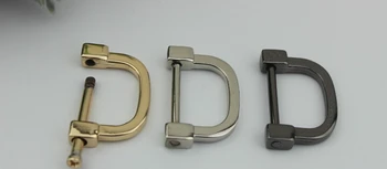 6pcs/ lot Handbags luggage hardware accessories inside diameter 2.5 CM removable screws D buckle
6pcs/ lot Handbags luggage hardware accessories inside diameter 2.5 CM removable screws D buckle
