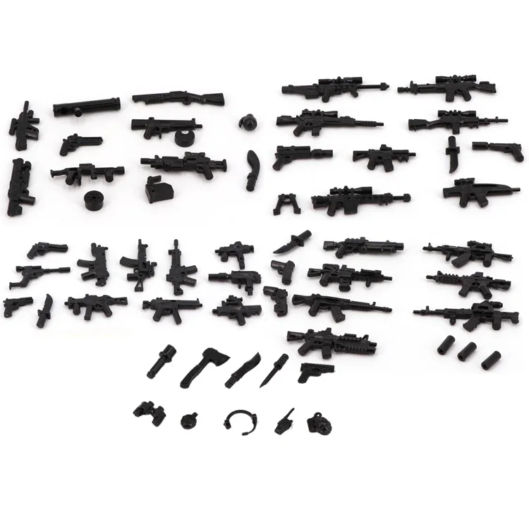 8 Style Military Gun Weapons City Police Parts Playmobil Mini Figures Building Block Brick Original Toys For Children
8 Style Military Gun Weapons City Police Parts Playmobil Mini Figures Building Block Brick Original Toys For Children