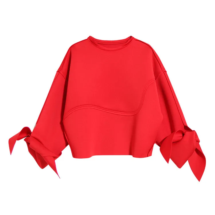 2016 personality fashion cuffs batterfly cuffs design bat sleeve style loose red tops ladies pullover top streetwear
2016 personality fashion cuffs batterfly cuffs design bat sleeve style loose red tops ladies pullover top streetwear