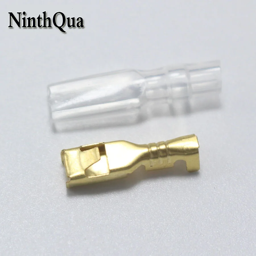 100sets 2.8mm Faston Crimp Terminal Female Connector With Transparent Sheath for Car Boat Bike Electronic Door
100sets 2.8mm Faston Crimp Terminal Female Connector With Transparent Sheath for Car Boat Bike Electronic Door