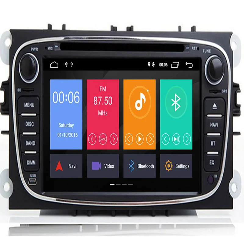 2 din Android 9.0 Octa Core PX5 Car DVD Player GPS Navi for Ford Focus Galaxy Audio Radio Stereo wifi Head Unit 1024*600 IPS 
2 din Android 9.0 Octa Core PX5 Car DVD Player GPS Navi for Ford Focus Galaxy Audio Radio Stereo wifi Head Unit 1024*600 IPS