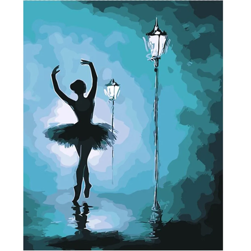 RIHE Street ballet Oil diy painting by numbers kit, paint coloring on canvas, Hand Painted Oil Painting For Home Decor 40x50cm
RIHE Street ballet Oil diy painting by numbers kit, paint coloring on canvas, Hand Painted Oil Painting For Home Decor 40x50cm