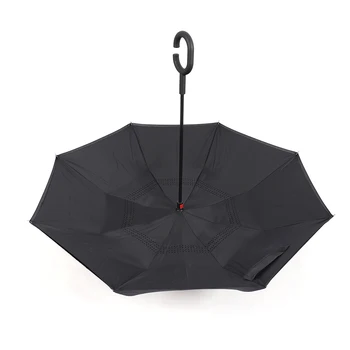 Handle Windproof Reverse Folding Umbrella Man Women Sun Rain Car Inverted Umbrellas Double Layer Anti UV Self Stand Parapluie
Handle Windproof Reverse Folding Umbrella Man Women Sun Rain Car Inverted Umbrellas Double Layer Anti UV Self Stand Parapluie