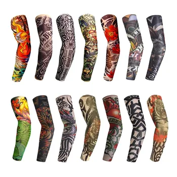 Elastic Arm Sleeves Temporary 3D Tattoo Sleeve Body Arm Stockings Sleevelet Cool Body Art Skull Skeleton Arm Warmers Men Women
Elastic Arm Sleeves Temporary 3D Tattoo Sleeve Body Arm Stockings Sleevelet Cool Body Art Skull Skeleton Arm Warmers Men Women