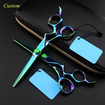 Custom professional japan 440c 6 inch green gem hair scissors cutting makas barber thinning shears haircut hairdressing scissors
Custom professional japan 440c 6 inch green gem hair scissors cutting makas barber thinning shears haircut hairdressing scissors