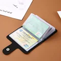Держатель для карт Н088 мужской, из искусственной кожи, на 24 карты