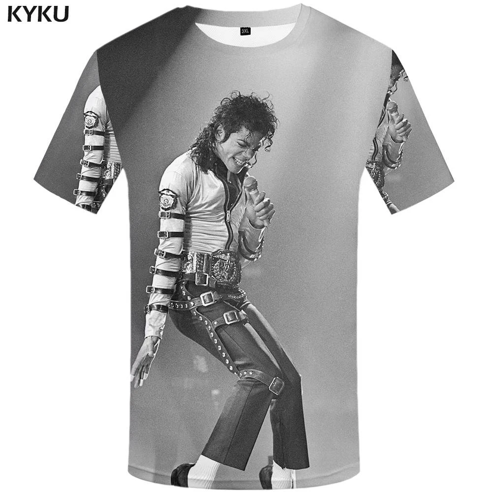 KYKU Michael Jackson T-shirt Dance Clothes Fashion Shirts Tees Clothing Tshirt Men Funny 2018 Hip hop Casual Summer
KYKU Michael Jackson T-shirt Dance Clothes Fashion Shirts Tees Clothing Tshirt Men Funny 2018 Hip hop Casual Summer