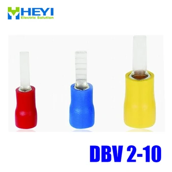 Good Quality 100pcs/lot DBV2-10 Blue AWG16-14 Copper Insulating Crimp Terminals Connectors Blade Terminal
Good Quality 100pcs/lot DBV2-10 Blue AWG16-14 Copper Insulating Crimp Terminals Connectors Blade Terminal