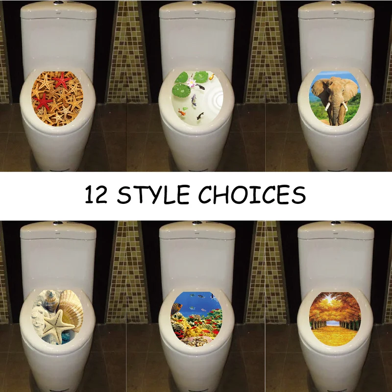 32*39cm Sticker WC Pedestal Pan Cover Sticker Toilet Stool Commode Sticker home decor Bathroon decor 3D printed flower view
32*39cm Sticker WC Pedestal Pan Cover Sticker Toilet Stool Commode Sticker home decor Bathroon decor 3D printed flower view