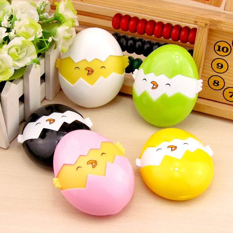 LIUSVENTINA Cute Hatch Chicken Chick Egg Contact Lens Case with Mirror Box Container for Color Lenses Gift For Children
LIUSVENTINA Cute Hatch Chicken Chick Egg Contact Lens Case with Mirror Box Container for Color Lenses Gift For Children